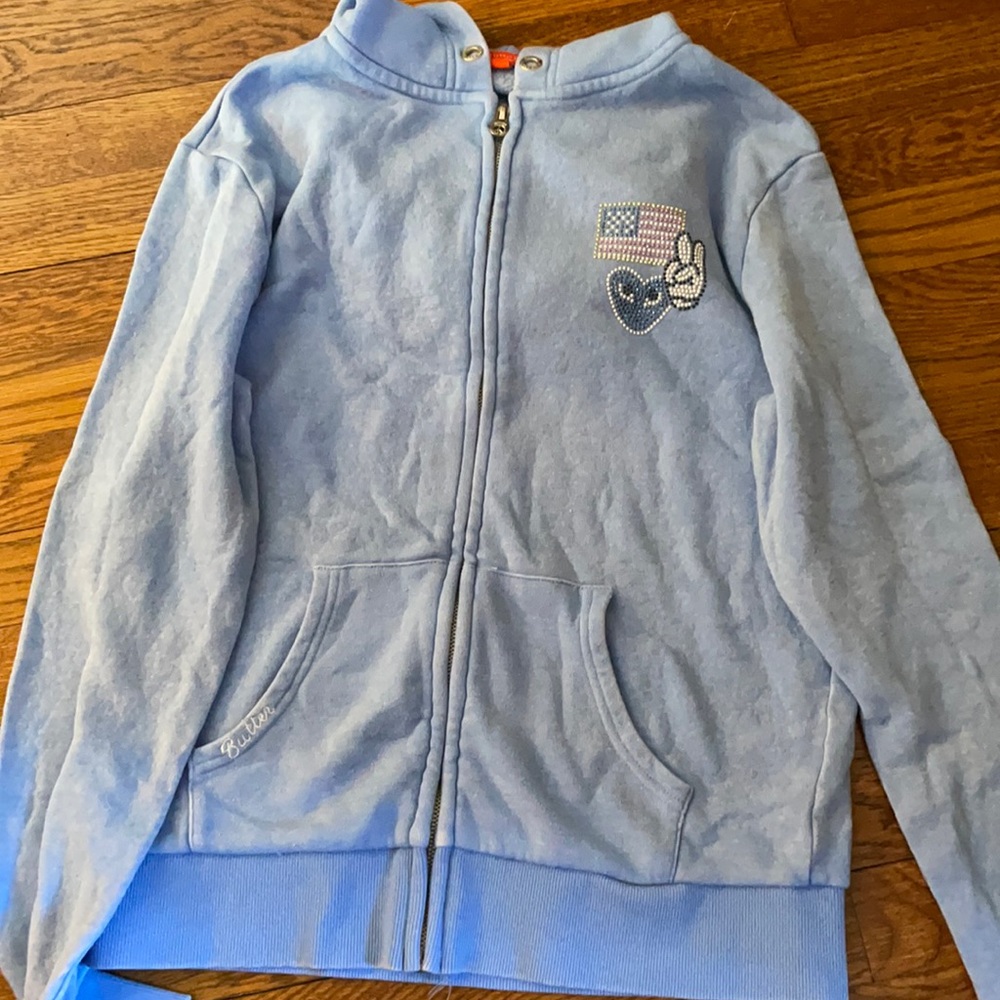 Butter blue sweatshirt